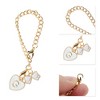 Unique Bargains Heart Bow Water Cup Pendant 1 Pc - 4 of 4