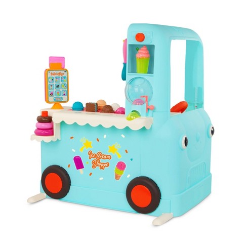 Food Playset Ice Cream Cart Fun Toys For Kids Pretend Food Activity Birthday New 