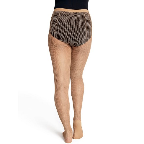 Capezio Black Women's Footless Tight W Self Knit Waist Band, Small/medium :  Target