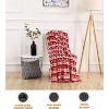 Elegant Comfort Super Soft Christmas Prints Blanket Home D¨¦cor, Warm Cozy Throws for Winter Bedding. - 3 of 4