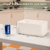 Itopfox 4 Pack Small Woven Storage Baskets for Organizing, Mini Rope Bins for Towels, Cute Decorative Closet Organizer, Baby Nursery, Gift Baskets - 3 of 4