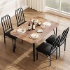 GOCAPTAIN Kitchen Table and Chairs Set, Dining Table Set for 2 with Chairs, 2-Person Kitchen Table Set, Dining Room Set for Apartments & Small Spaces - 2 of 4