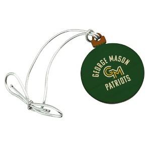 George Mason University Patriots Logo Mini Small Tiny Wood Christmas Tree Holiday Ornament - 1 of 4