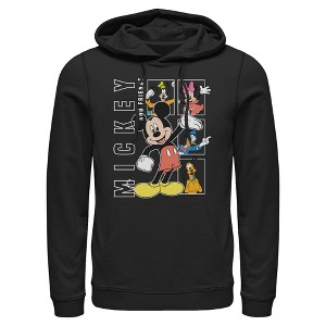 Mens Mickey & Friends Happy Pals Lightweight Hoodie - 1 of 4