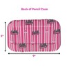 LOL Surprise Doll Pencil Case Set with LOL Stickers and Gel Pens for Girls, Molded with Zip Closure, Pink - 3 of 4