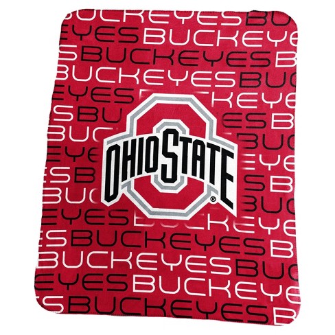 Ncaa Ohio State Buckeyes Classic Fleece Throw Blanket Target