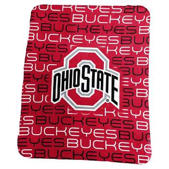 NCAA Ohio State Buckeyes Classic Fleece Throw Blanket