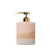 Saturday Knight Ltd Alanya Blush And Nautral Bath Lotion Pump Dispenser - 6.47x2.32x3.84", Blush - 3 of 4