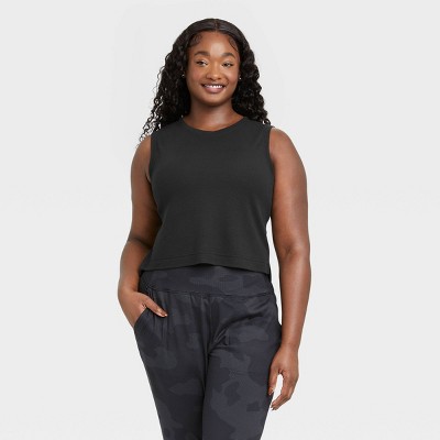 Women's Active Cropped Tank Top - All in Motion™