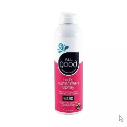All Good Kids Sunscreen Spray Water Resistant - SPF 30 - 6oz