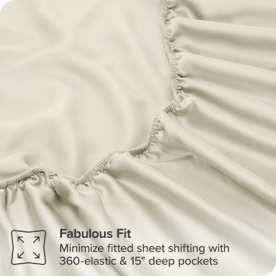 Full Natural Cotton Deep Pocket Sheet Set