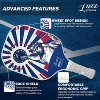Luzz Pickleball Paddles T700 Carbon Fiber Pickleball Paddle Sandblasted Surface with Honeycomb Core Pickle Ball Rackets for Ultimate Spin & Control - 4 of 4