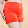 Blogilates Women's Criss Cross Scrunch Bike Shorts - 4 of 4