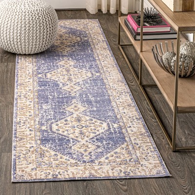 Lila Modern  Medallion Area Rug  - JONATHAN Y