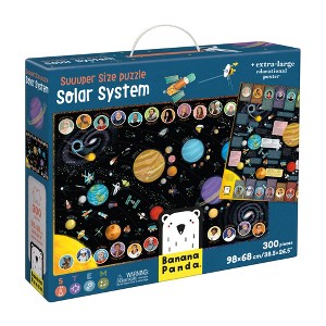 Banana Panda Suuuper Size Puzzle, Solar System, Ages 7+ - 1 of 4