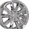OE Wheels LLC CV73-20085-6550-24C-ic Chrome Wheel Painted (20 x 8.5 inches /6 x 139 mm, 24 mm Offset) - 4 of 4