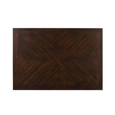 Drew 3-Piece Rectangular Brown Wood Occasional Table Set