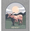 Western Cow Howdy Adult Short Sleeve Tee - image 2 of 2