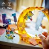 LEGO City Stuntz Smashing Chimpanzee Stunt Loop 60338 with Flywheel Toy Motorcycle, Ramp, Chimp Prop and 3 Minifigures, Gift for Kids Aged 7 Plus - 2 of 4