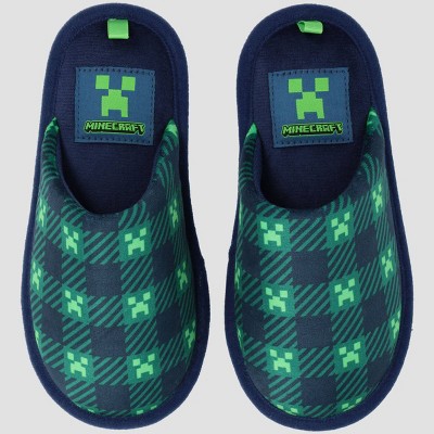 Minecraft slippers for discount boys