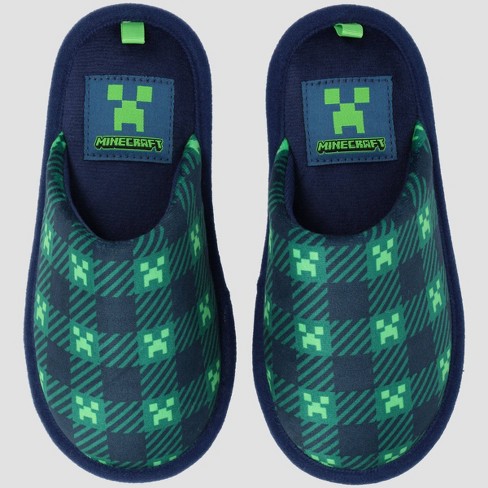 Kids 2024 minecraft slippers