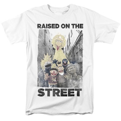 Men's Sesame Street Raised On The Streets T-Shirt