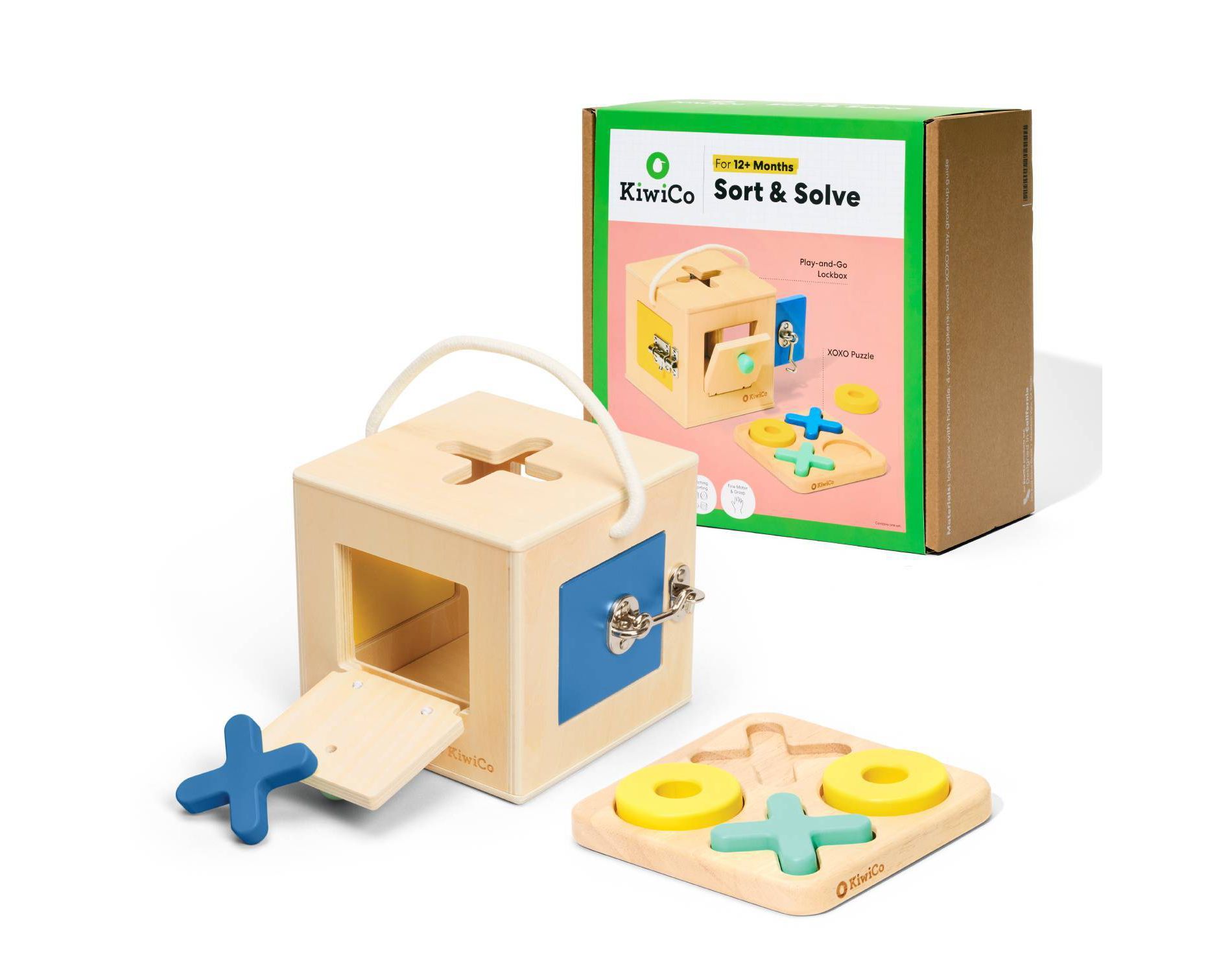 KiwiCo Activity Play Center 12m+ - Sort & Solve 6pc