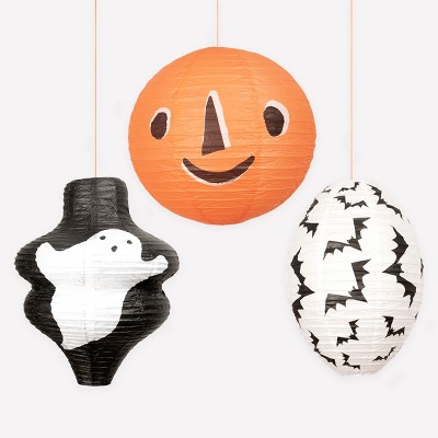 Meri Meri Halloween Lanterns (Pack of 3)