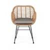 WestinTrends 3-Piece Wicker Outdoor Patio Conversation Set - 2 of 4