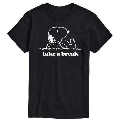 Men's - Peanuts - Take A Break Short Sleeve Graphic T-Shirt - image 1 of 4