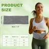 Unique Bargains Moisture Wicking Elastic Breathable Phone Holder Running Belt - 2 of 4