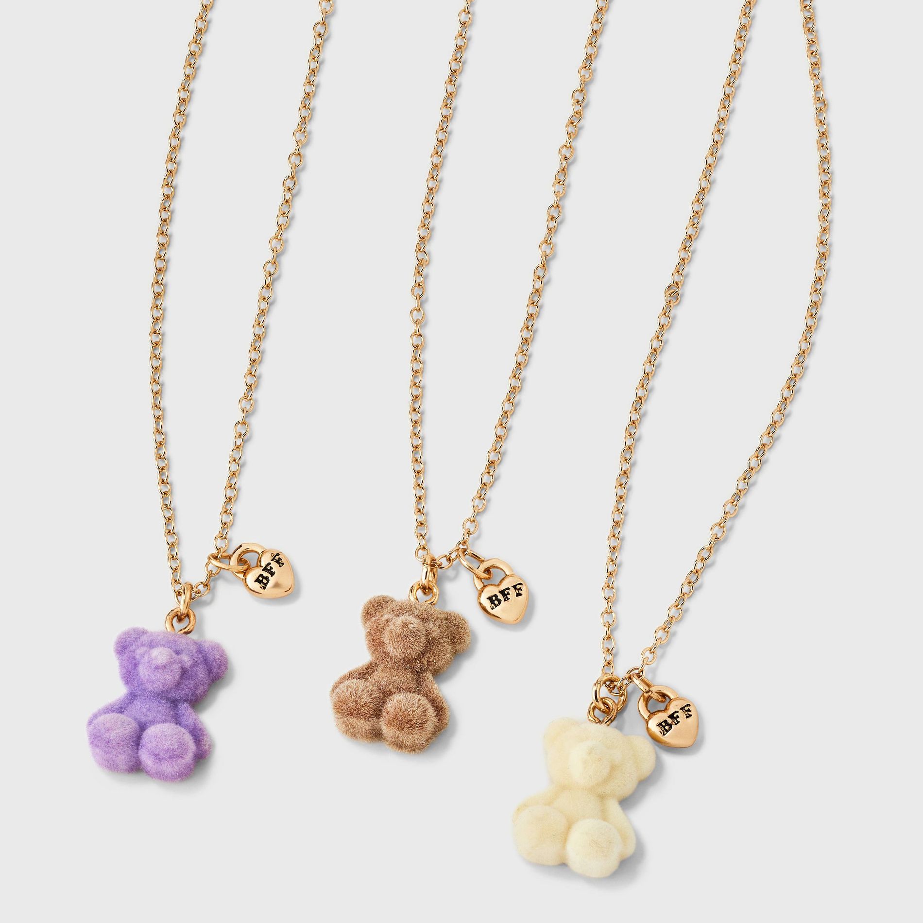 Girls' 3pk BFF Necklace Set - Cat & Jack™