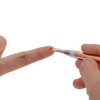 Unique Bargains Flat Nail Brush Rose Gold Tone Silver Tone 1 Pc - 2 of 4