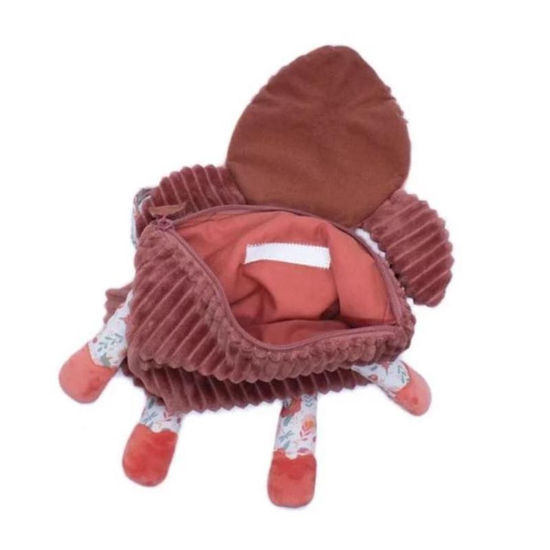 TriAction Toys Les Delingos Corduroy Backpack Plush | Melimelos the Deer, 3 of 4