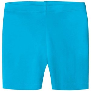 City Threads USA-Made 100% Cotton Girls Soft Bike Shorts - 1 of 4