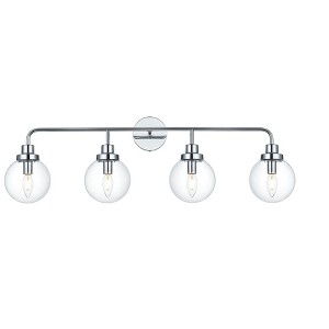 Elegant Lighting Hanson 37" Wall Sconce, Extra Long Wall Light for Modern Spaces - 1 of 4