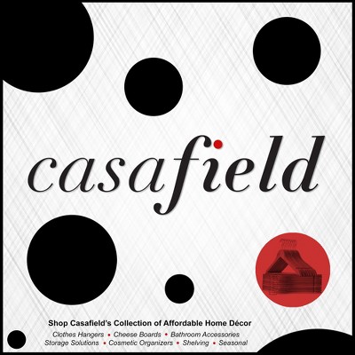 White Wooden Suit Hangers with Non-Slip Bar, Set of 10