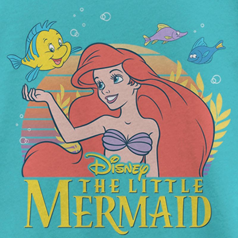 Girl's The Little Mermaid Ariel Classic T-Shirt, 2 of 5