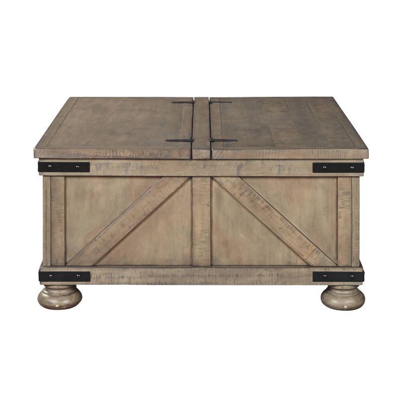 Aldwin Cocktail Table with Storage Brown - Signature Design by Ashley, 5 of 13