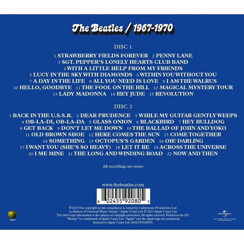 The Beatles - 1967-1970 (2023 Edition) (2CD), 2 of 4