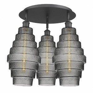 Cascade - 3 Light Flush Mount In Industrial Style-17.5 Inches Tall and 19.75 Inches Wide - 1 of 1
