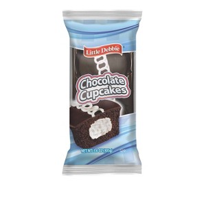 Little Debbie Creme Filled Chocolate Cupcakes - 3.6oz - 1 of 3