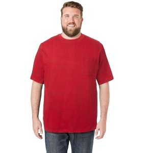 KingSize Shrink-Less Lightweight Pocket Crewneck T-Shirt - 1 of 4