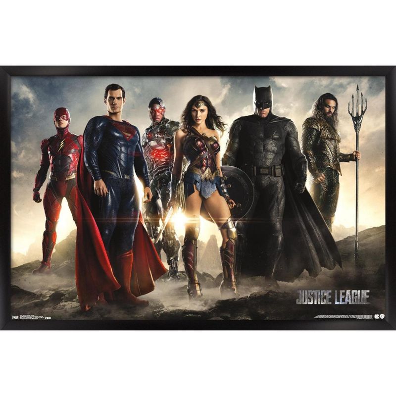 Trends International DC Comics Movie - Justice League - Group Framed Wall Poster Prints, 1 of 7