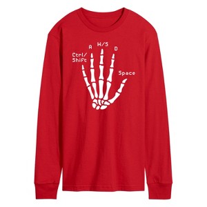 Men's - Instant Message - Gamer Hand Long Sleeve Graphic T-Shirt - 1 of 3