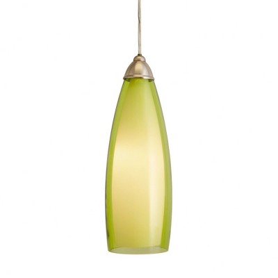 AFX Enzo 1 - Light Pendant in  Green