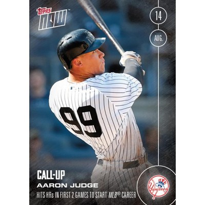Topps Topps NOW NY Yankees Aaron Judge Call-Up MLB Card 356 Trading Card