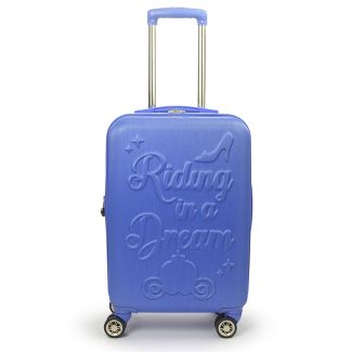 FUL Disney Princess Cinderella 21" Carry On Hardside Spinner Suitcase - Blue