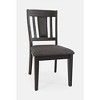 Jofran,American Rustics Upholstered Slatback Dining Chair with Nailhead Trim (Set of 2) - 3 of 4