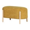 South Shore Flam Bench Yellow - 2 of 4